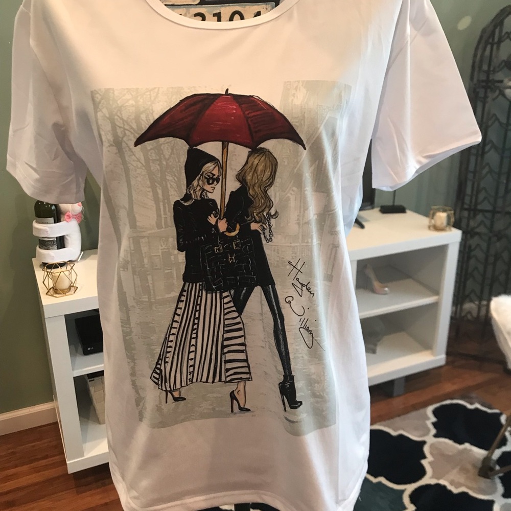 Shopping In Paris Tee ๐๐ - Picture 3 of 4
